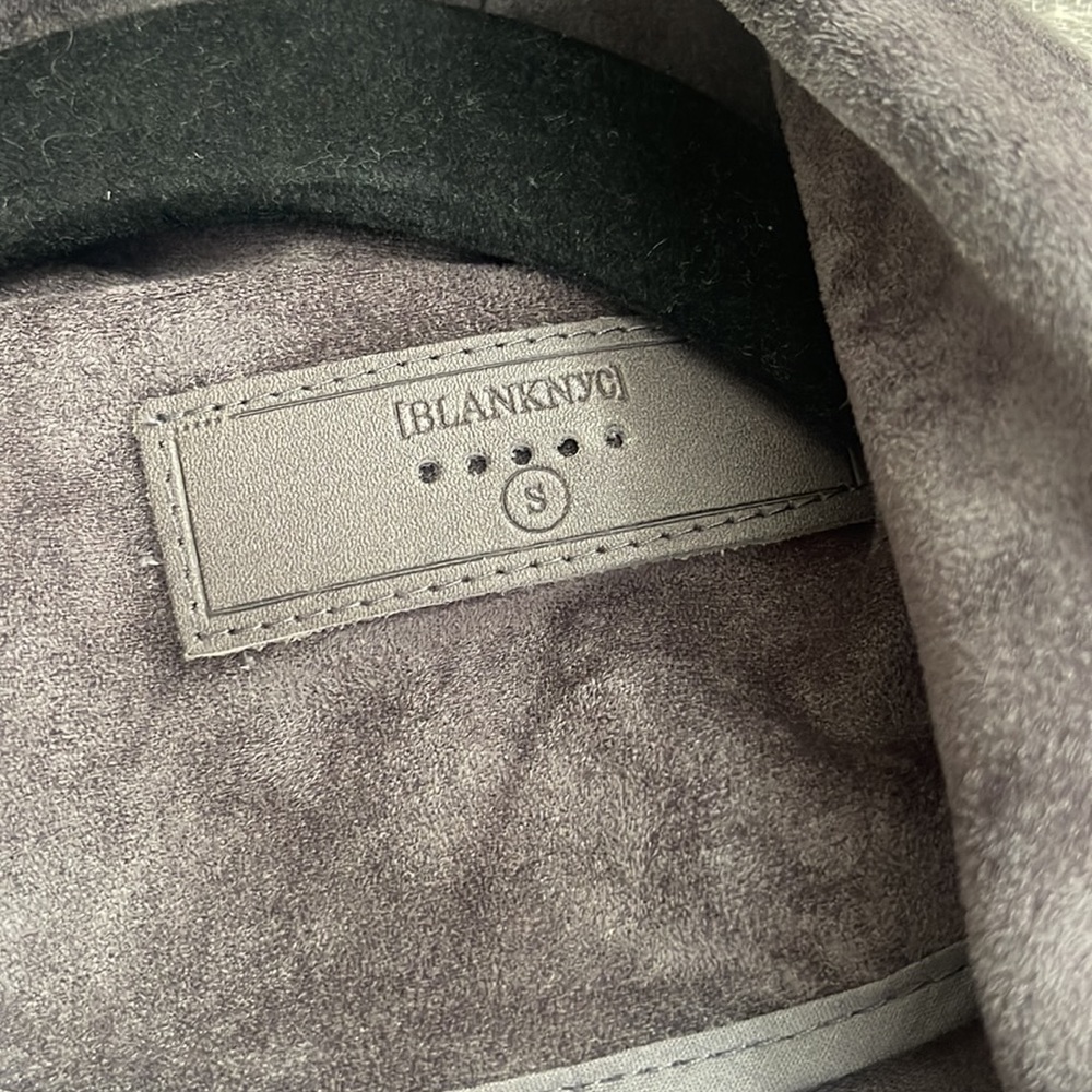 Dark Grey Suede Jacket - Picture 2 of 2